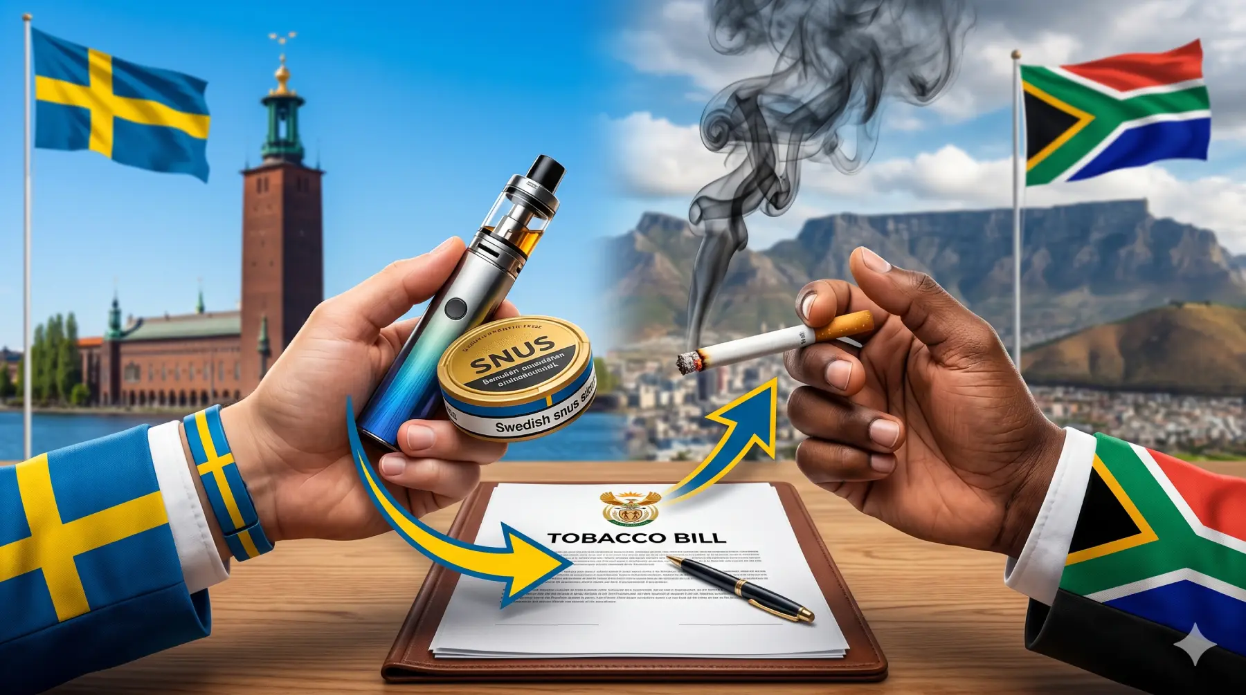 Quit Like Sweden Urges SA to Back Harm Reduction, Amend Tobacco Bill